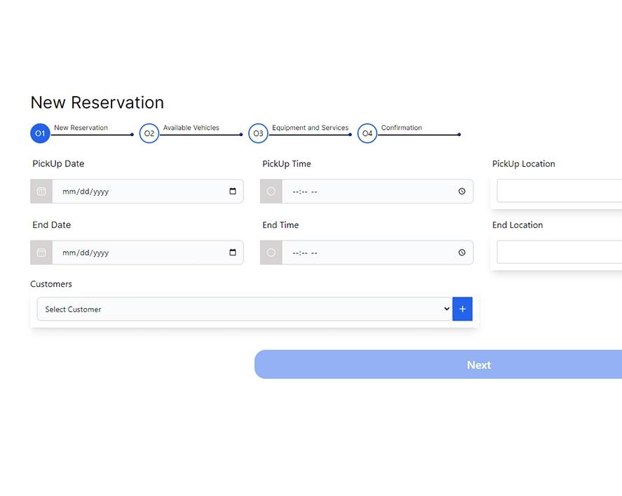 Car Registration with FleetFinesse Car Rental Software